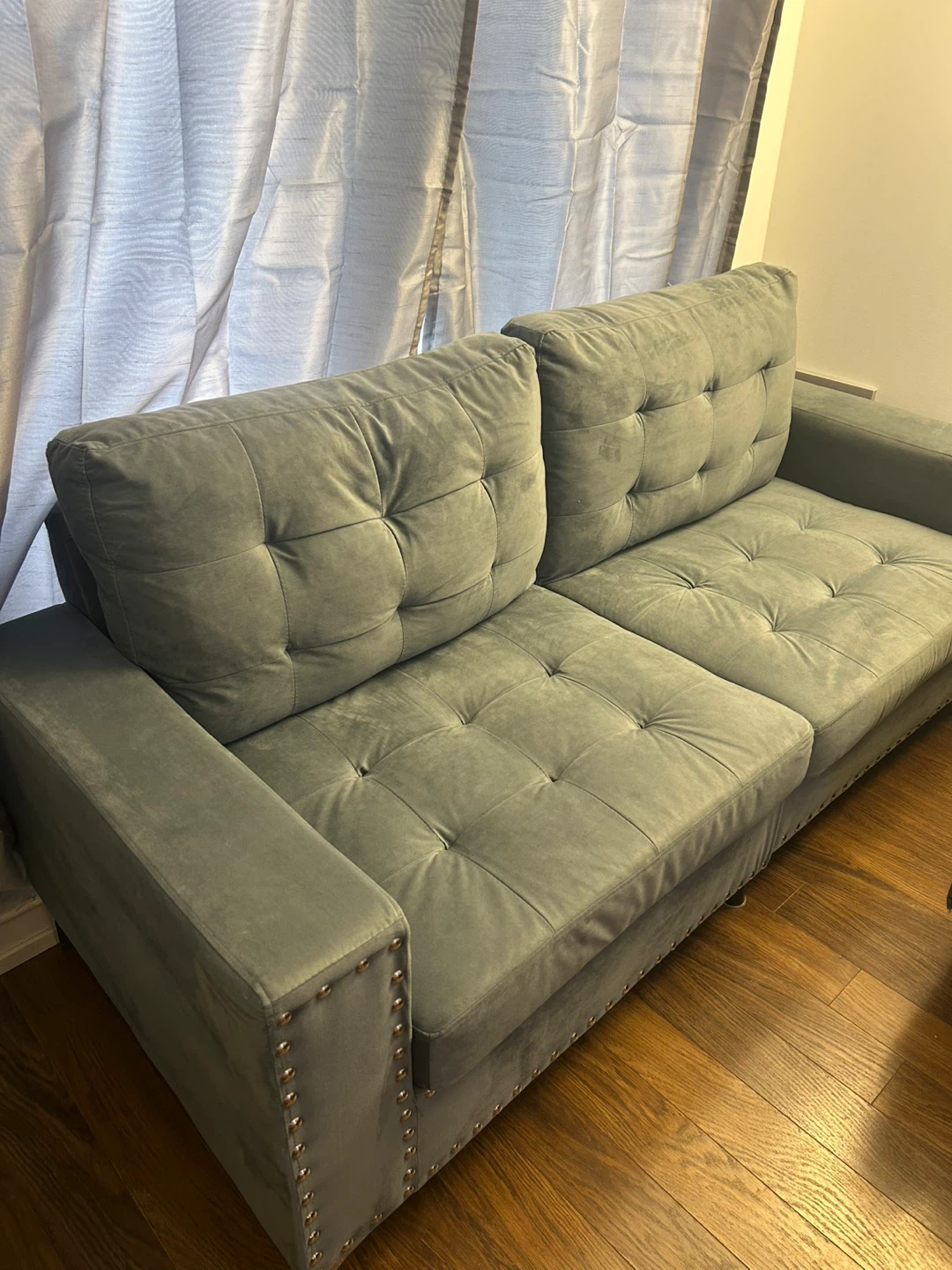 3-Piece Grey Sofa Set – Couch, Loveseat & Armchair - photo 4