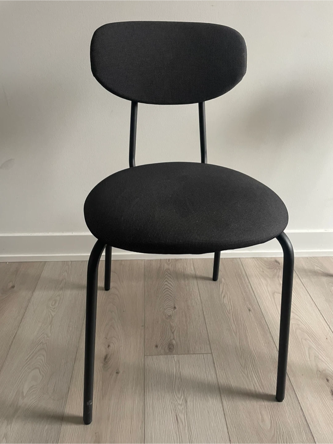 Set of 2 Black Dining Chairs - photo 2