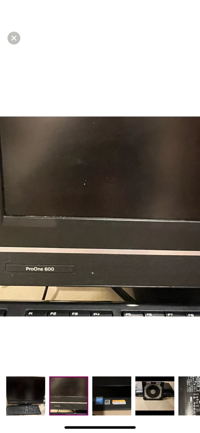 HP ProOne 600 All-in-One Desktop - photo 2