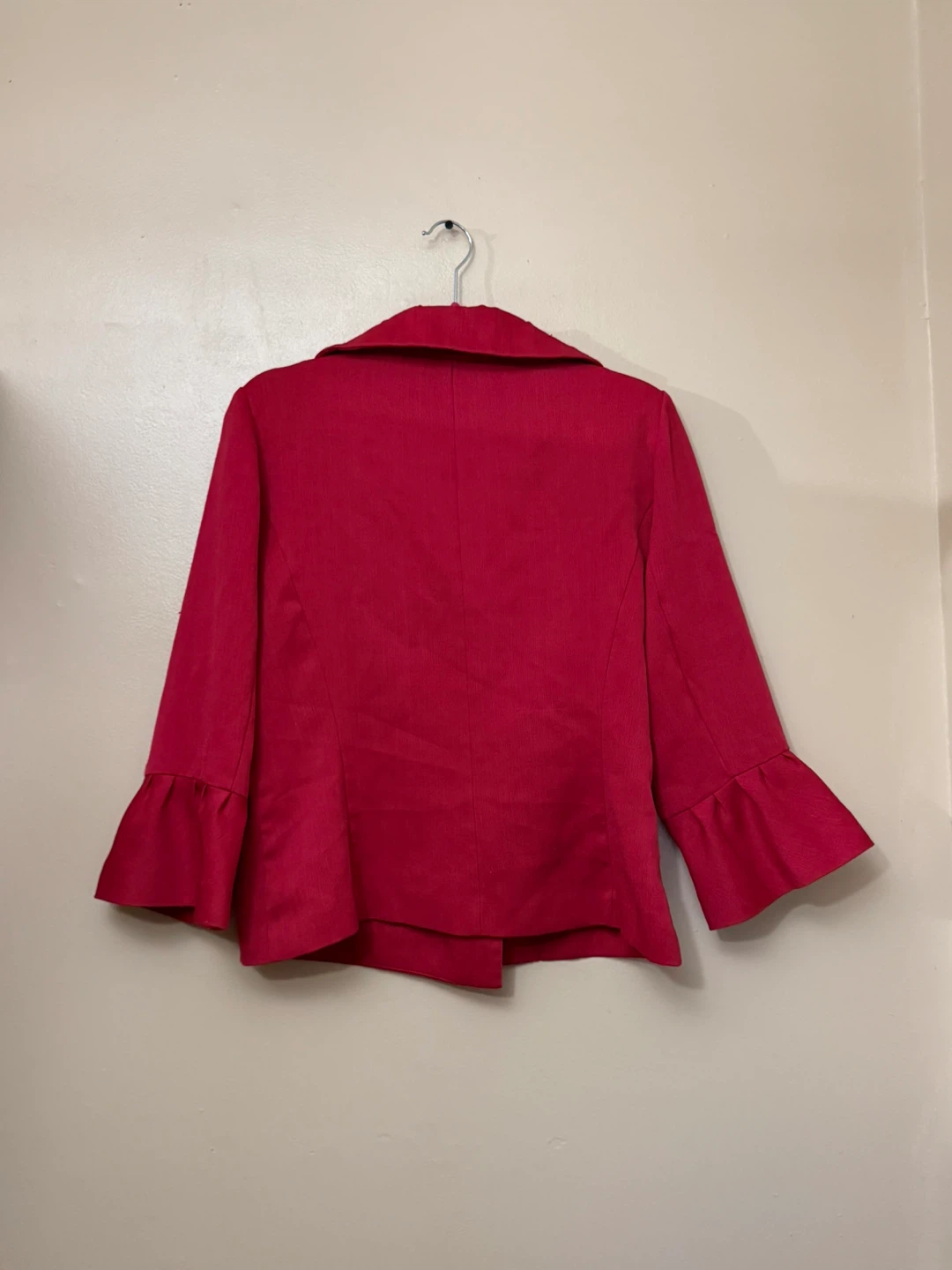 Elegant Red Blazer size 10 - photo 4