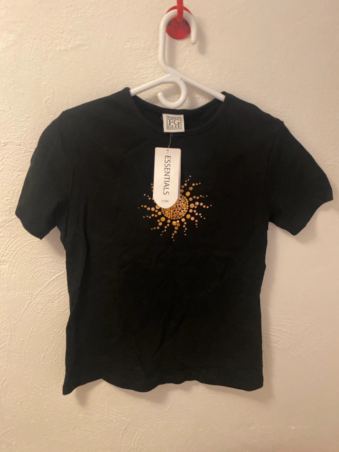 First Gear Essentials Black T-Shirt