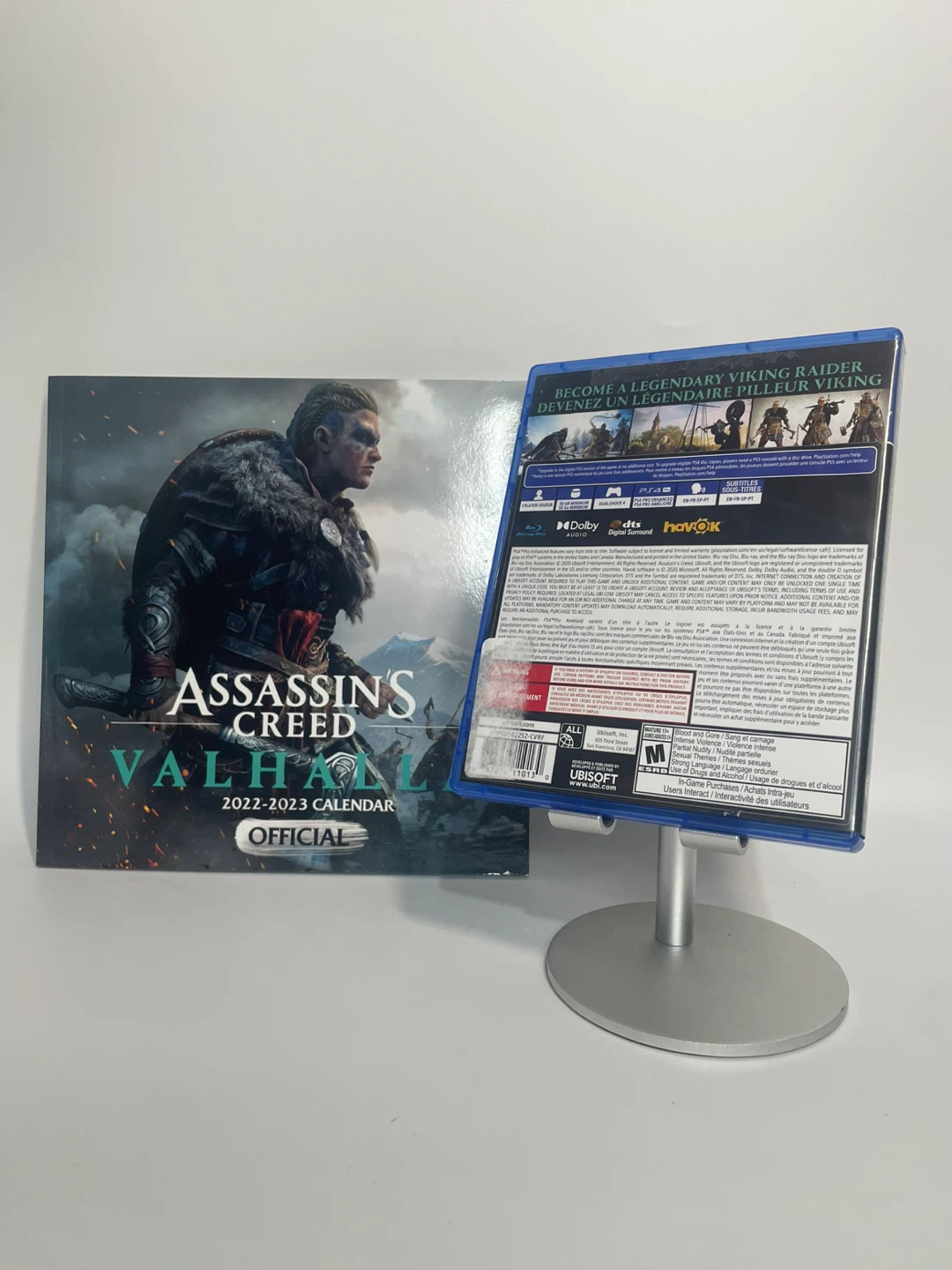 Assassin's Creed Valhalla PS4 Game and 2022-2023 Calendar - photo 2
