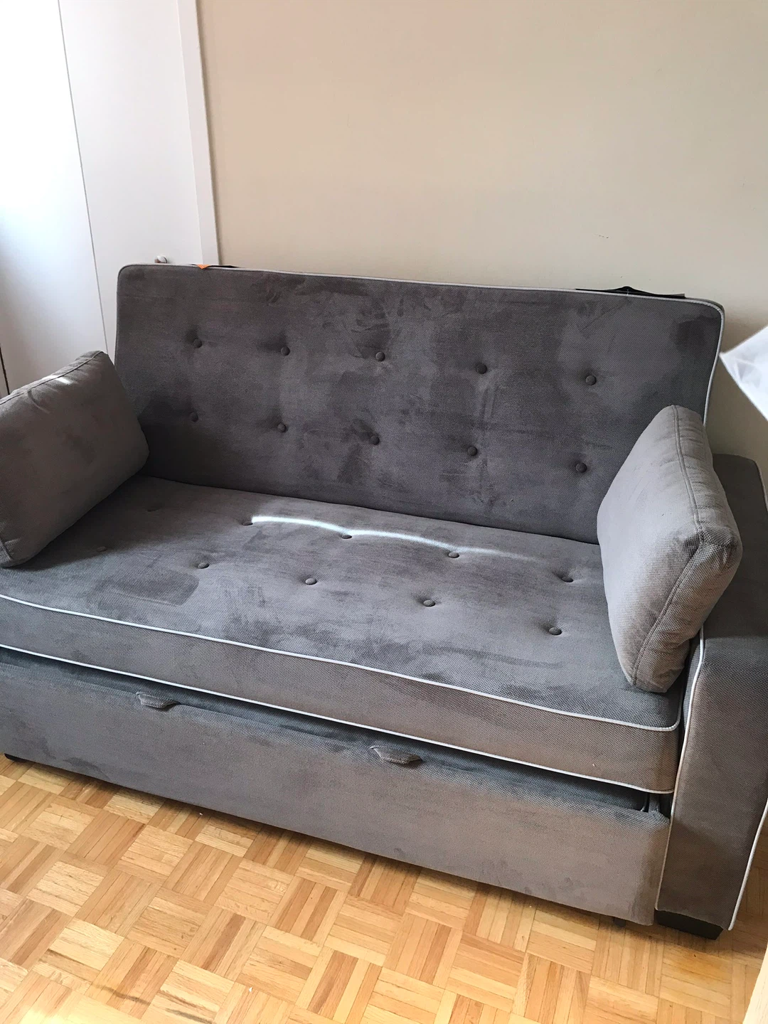 Grey Pull Out Sofabed