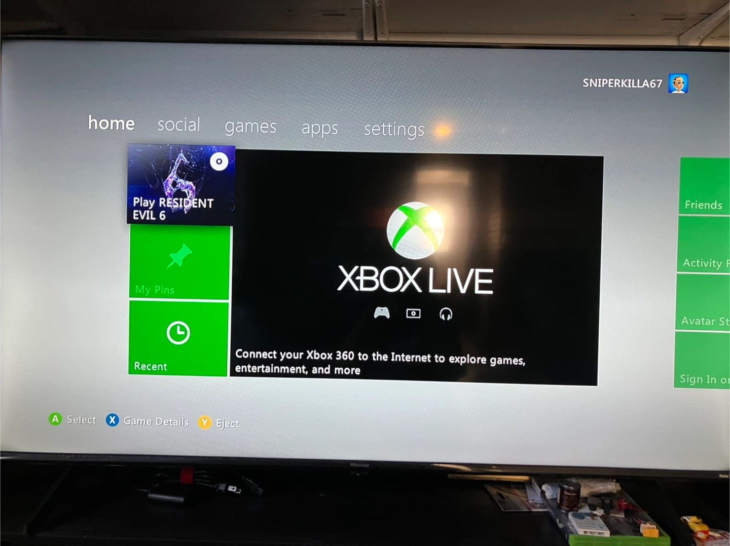 Xbox 360 with Controller - photo 2