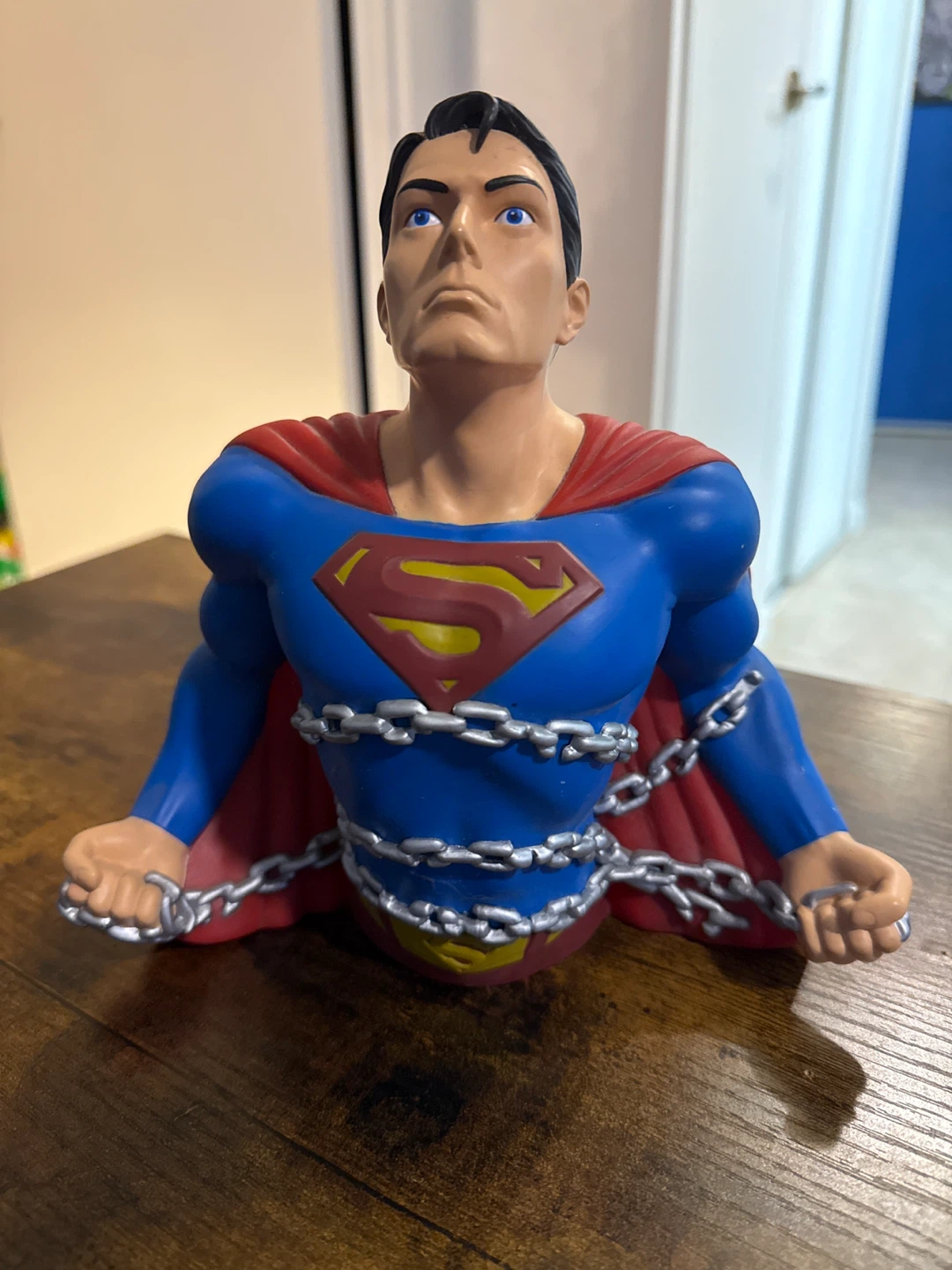 Superman Figurine Coin Bank