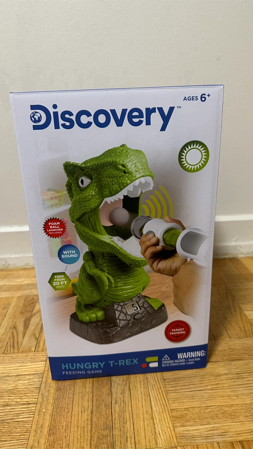 Hungry t rex game for kids