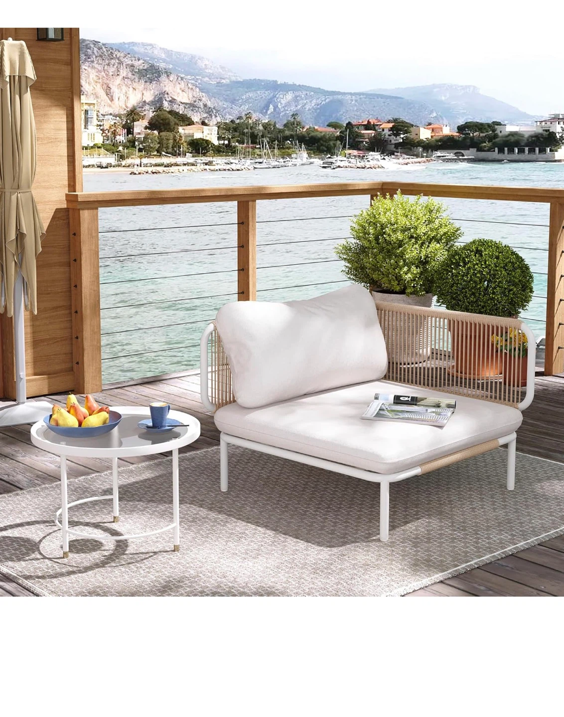 Modern Outdoor Lounge Chair