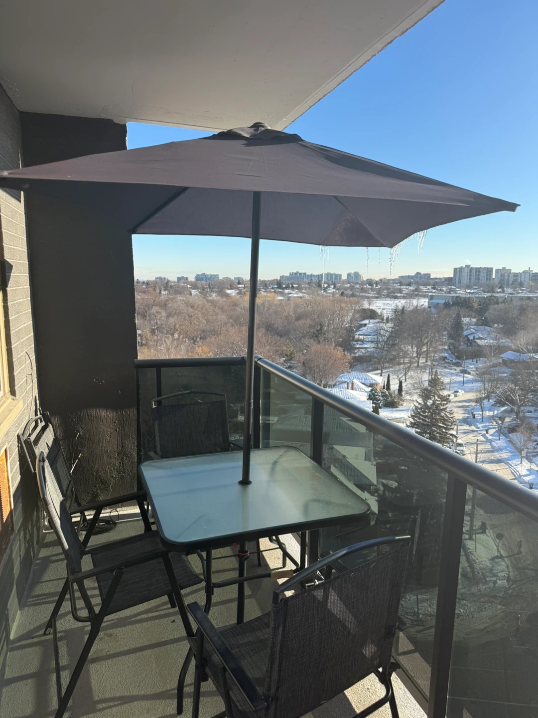 Patio Table Set with Umbrella - photo 2