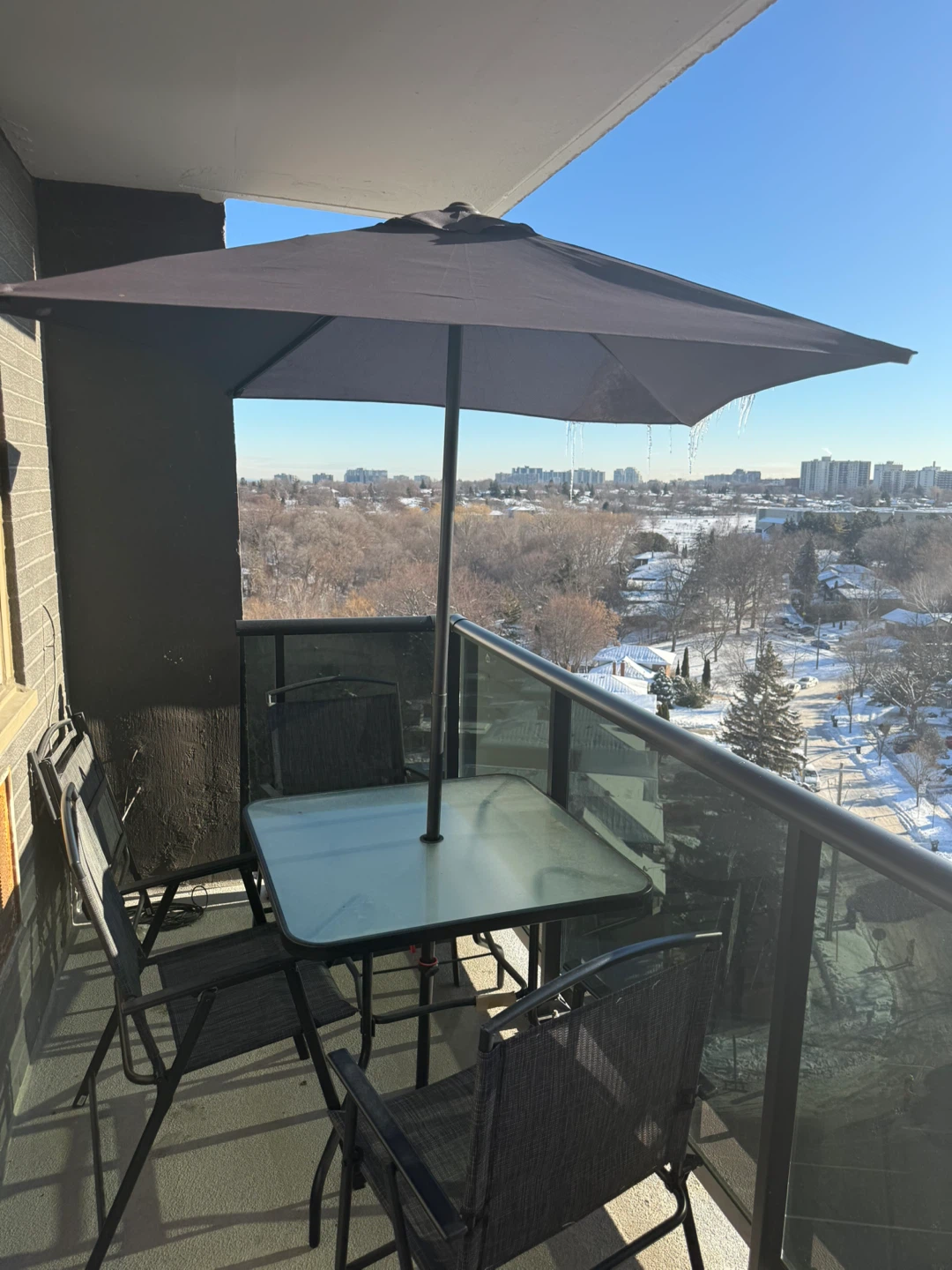 Patio Table Set with Umbrella - photo 3