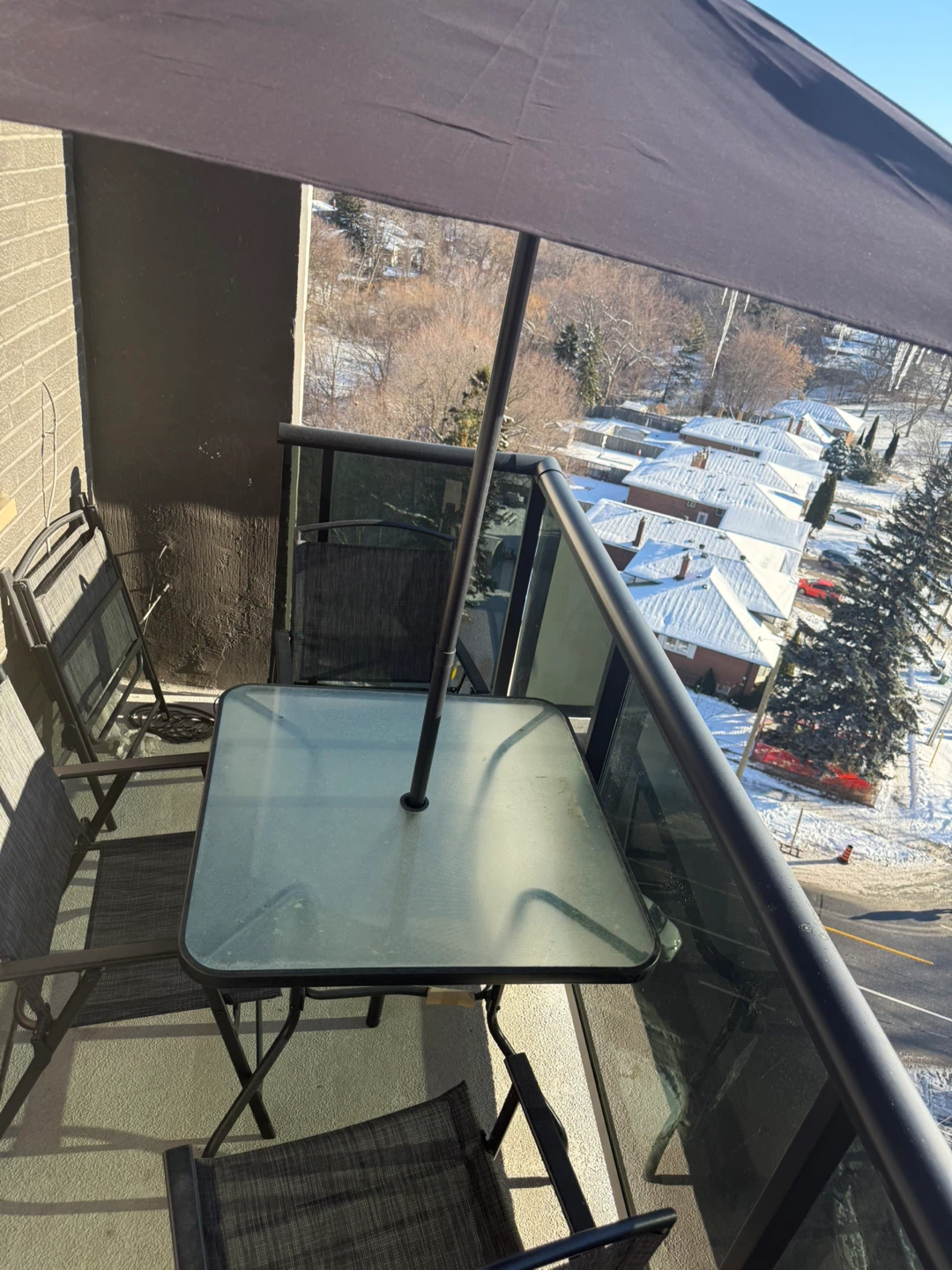 Patio Table Set with Umbrella