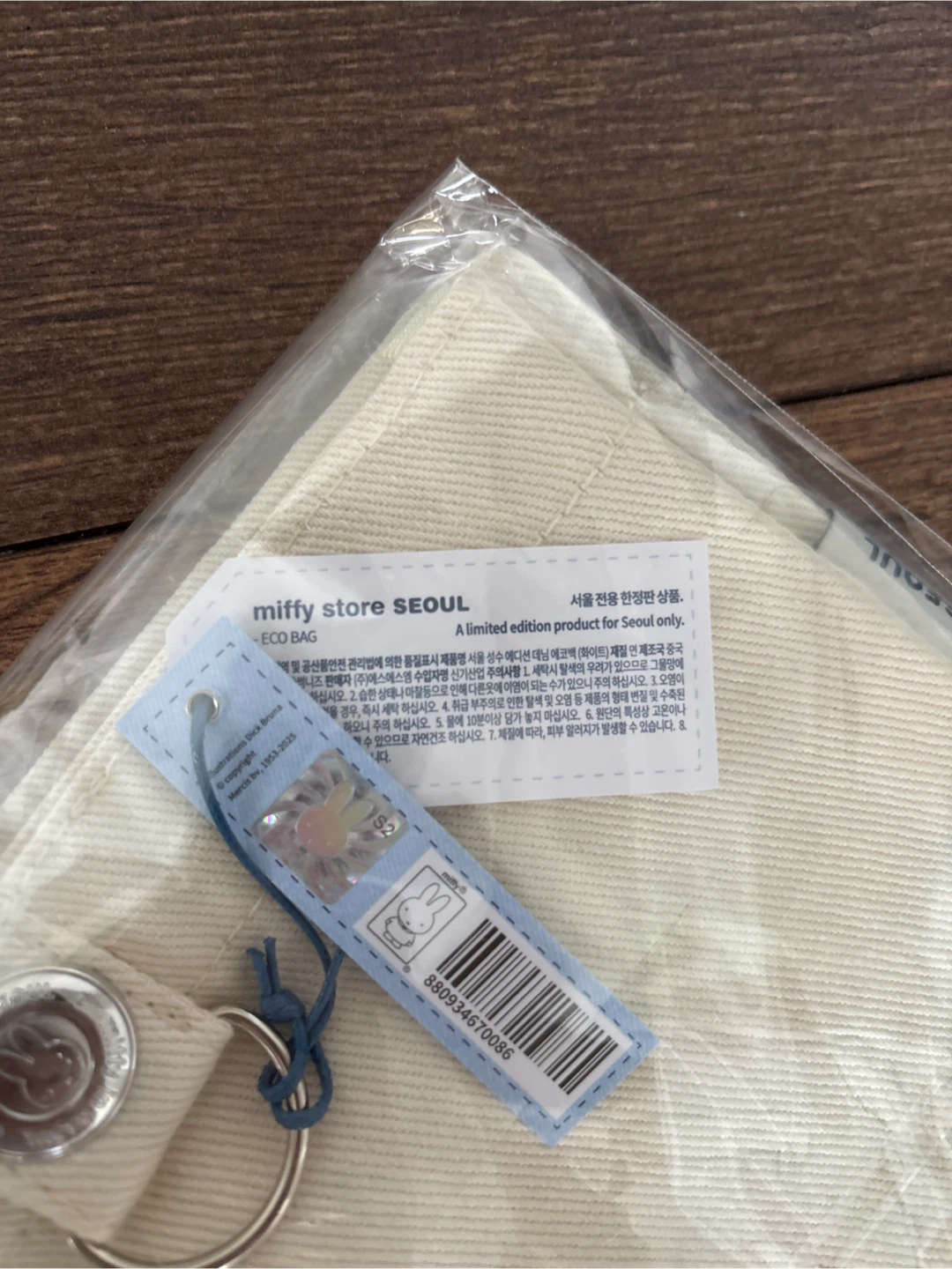 Miffy in Seoul Tote Bag limited edition - BNWT - photo 4