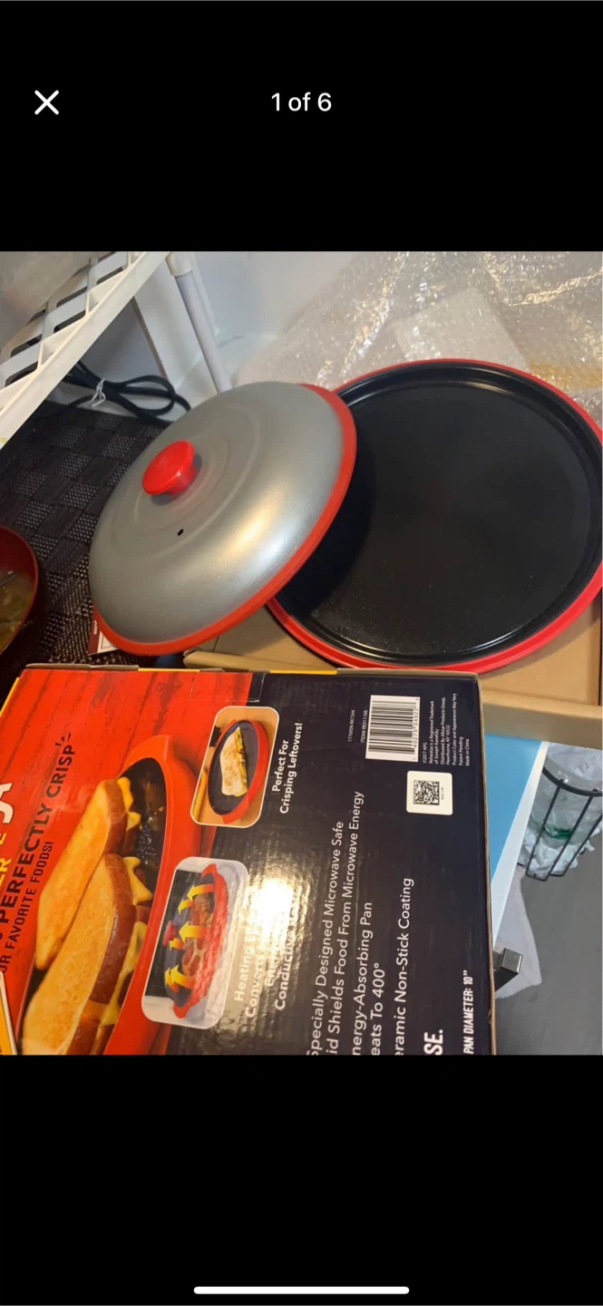 Reheatza Microwave crisper deluxe