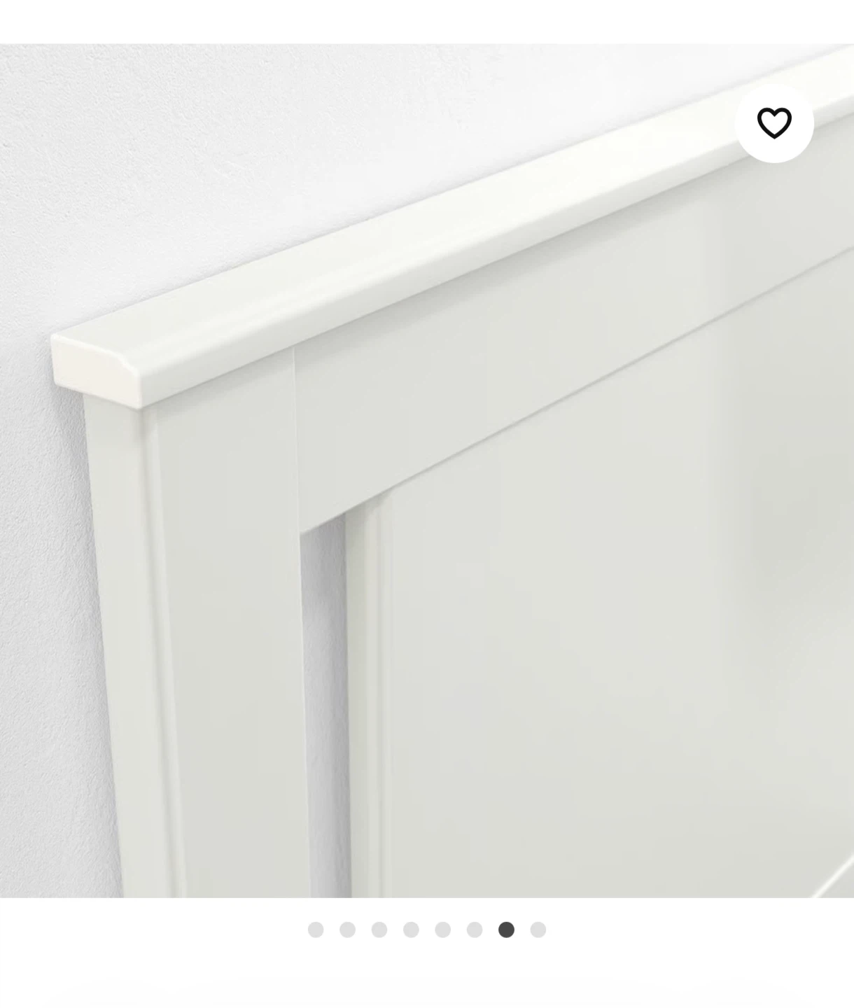 IKEA Songesand White Bed Frame (Queen) - photo 4