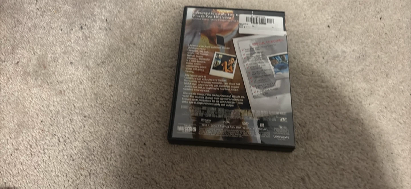 Memento DVD - photo 2