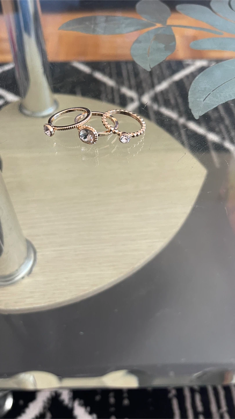 Avon Stackable Stone Ring Set - photo 2