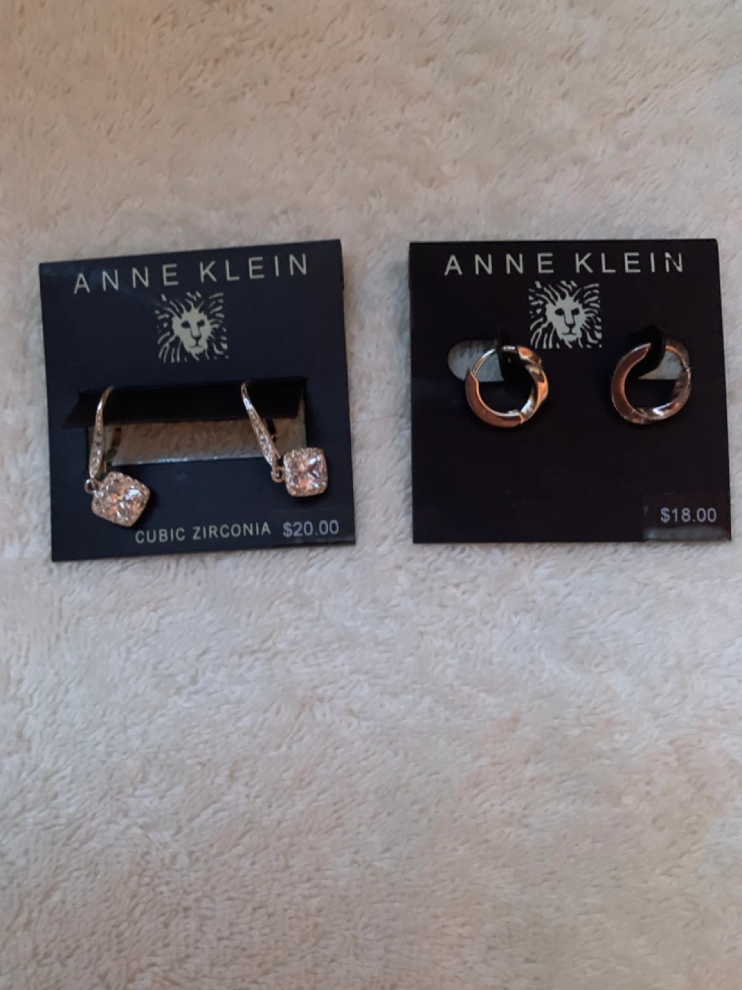 Anne Klein Earrings - 2 Pairs