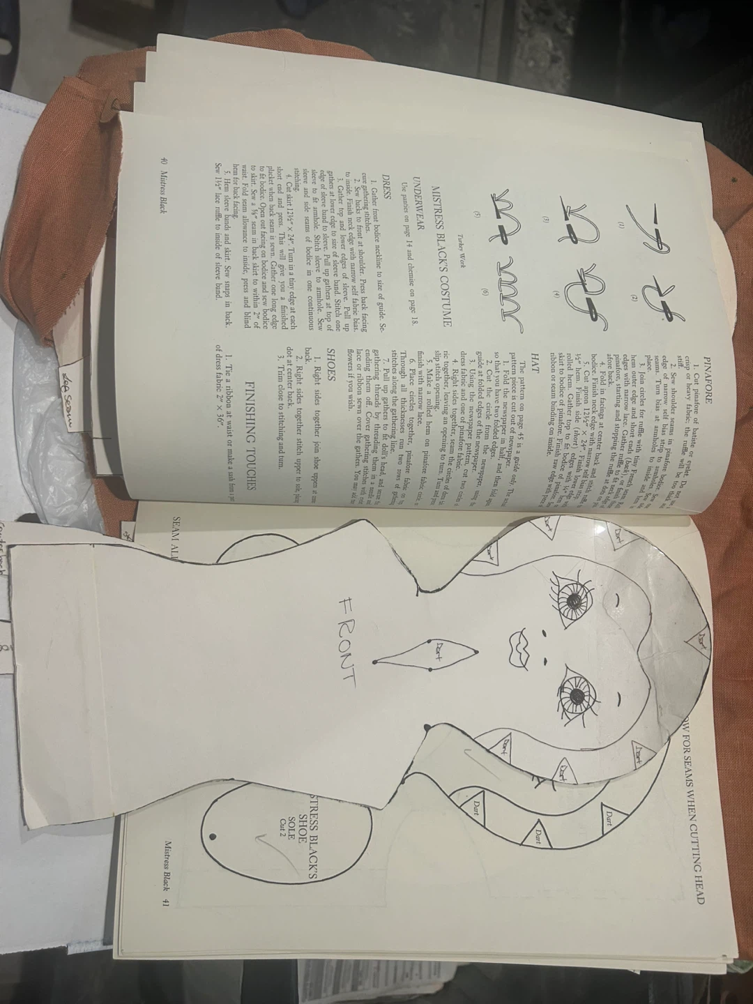 G.P. Jones Easy-To-Make Dolls kit - photo 5