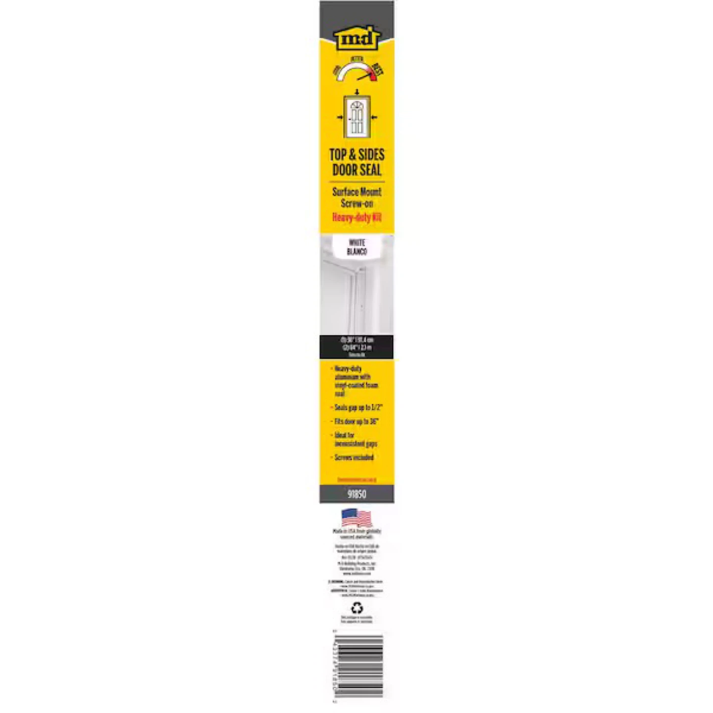 MD Building Products Top & Sides Door Seal