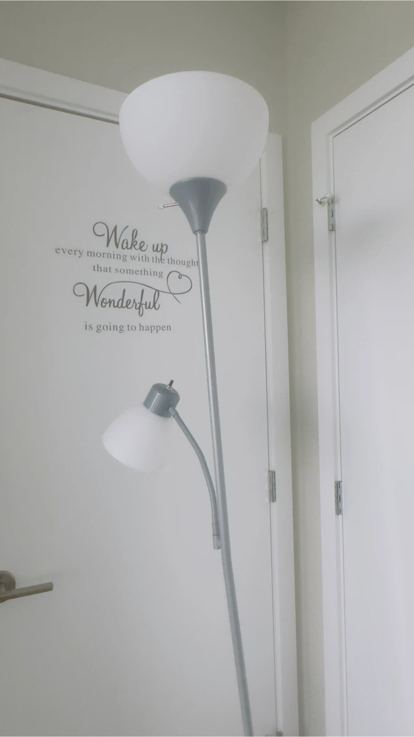 Standing Floor Lamp - Silver - photo 2