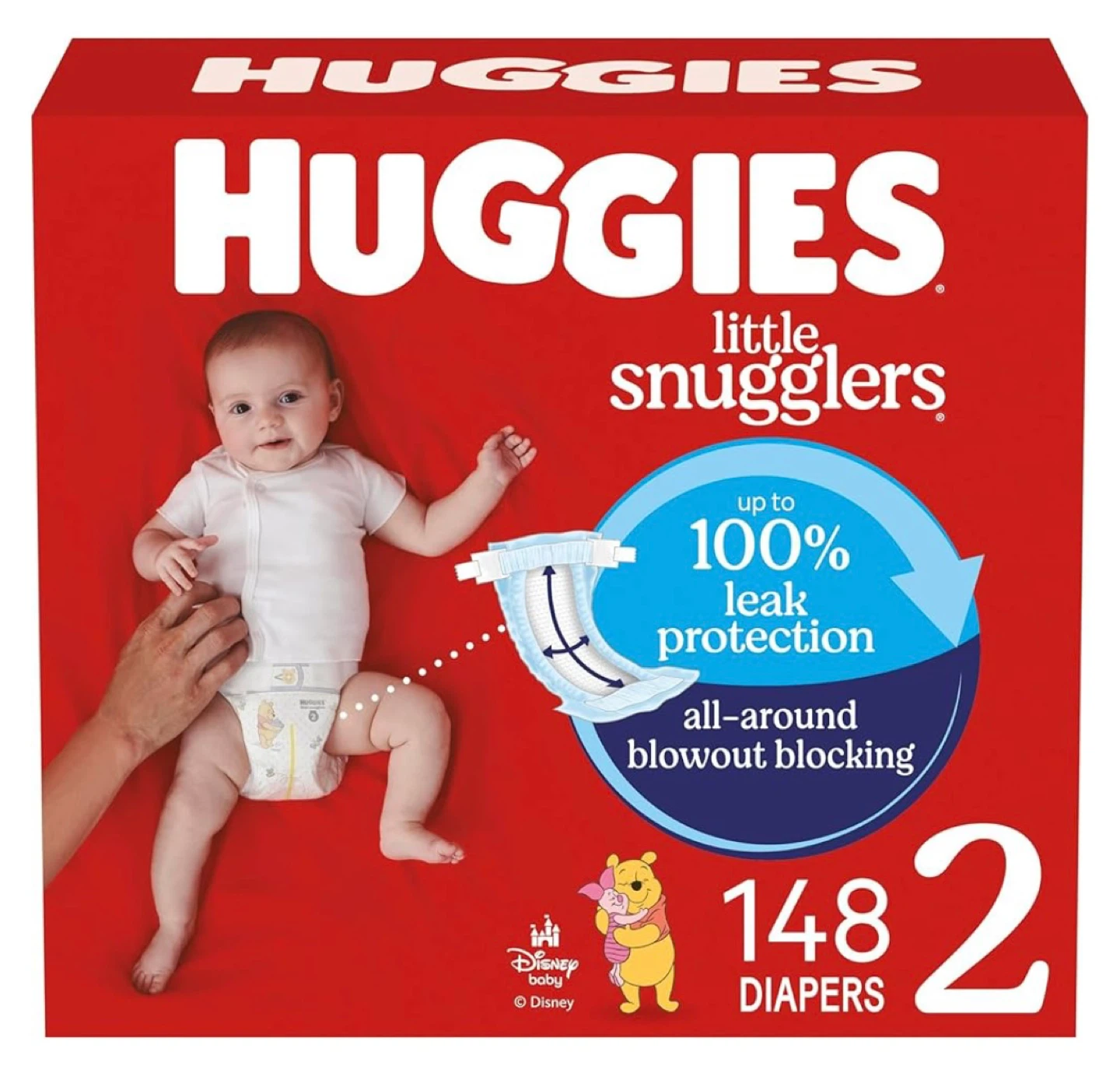 [Diaper] HUGGIES size 2 (148)