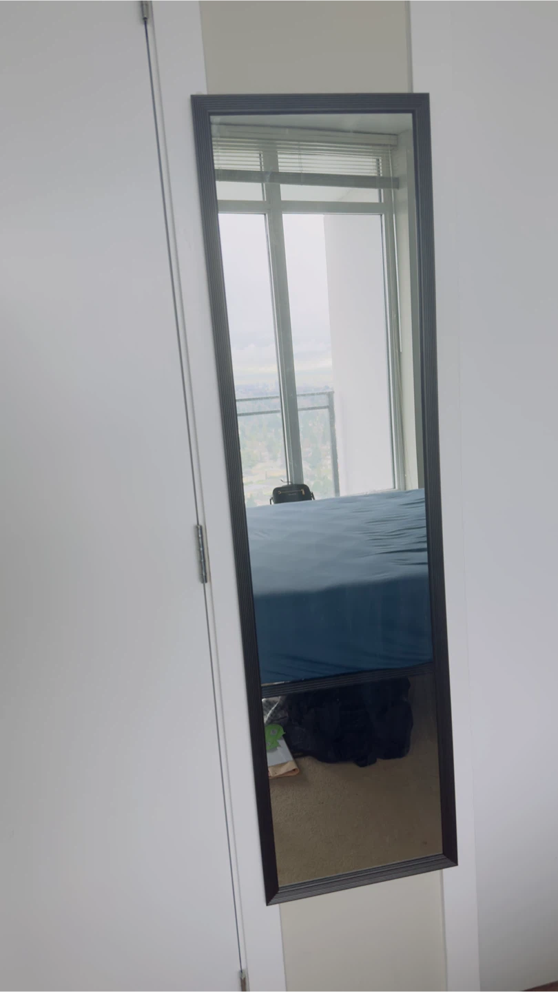 Full Length Mirror - Black Frame