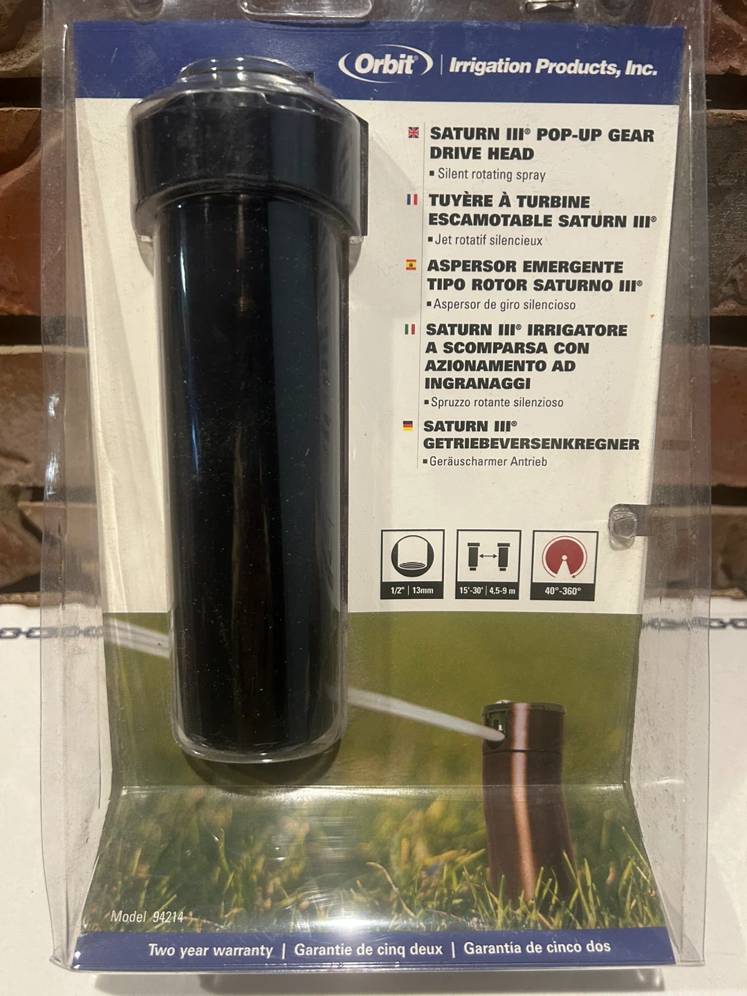 Orbit Saturn III Pop-Up Gear Drive Head
