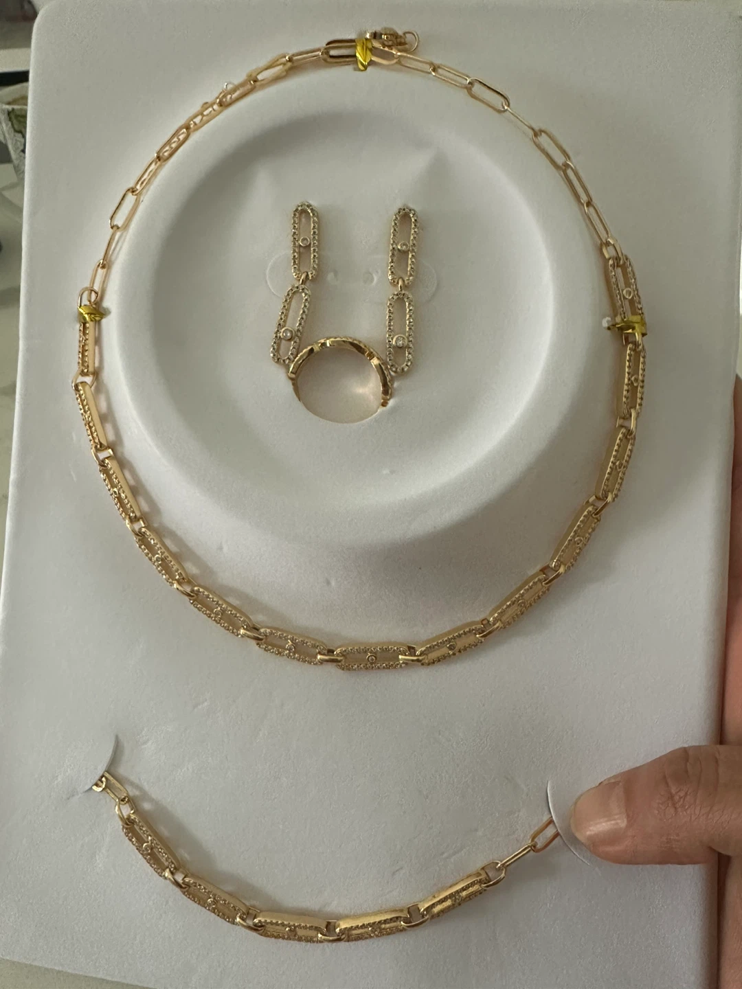 Messika  Necklace, Bracelet, Ring, Earrings Set - photo 2