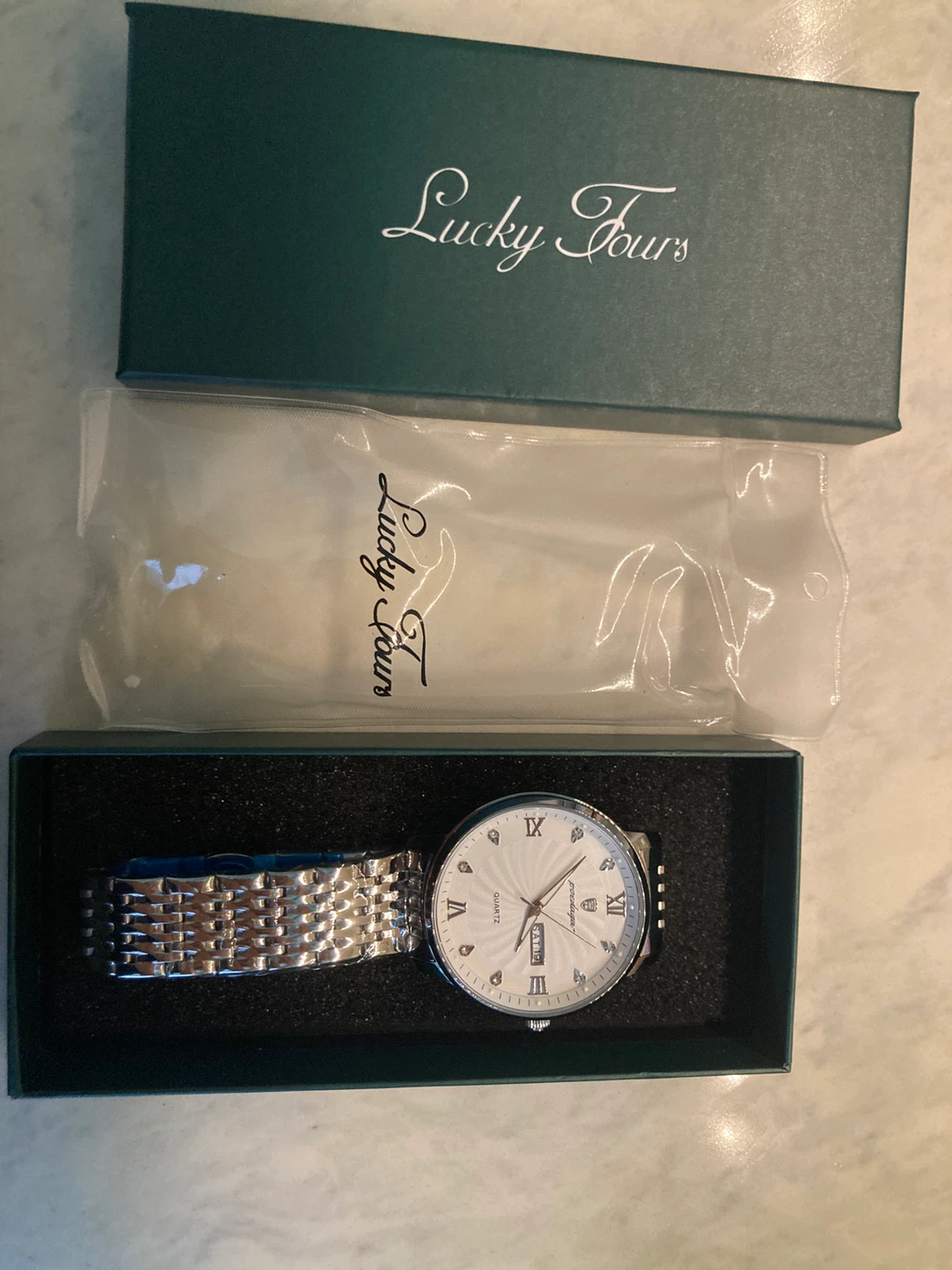 BRAND NEW Lucky Fours Quartz Watch with Box - photo 2