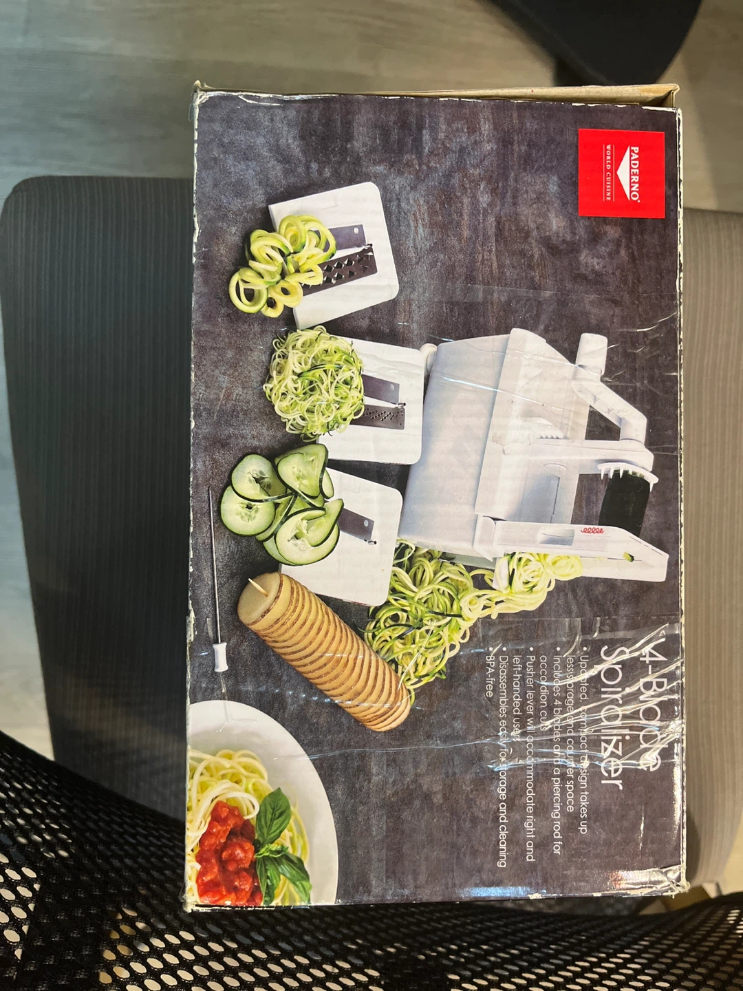 Paderno 4-Blade Spiralizer