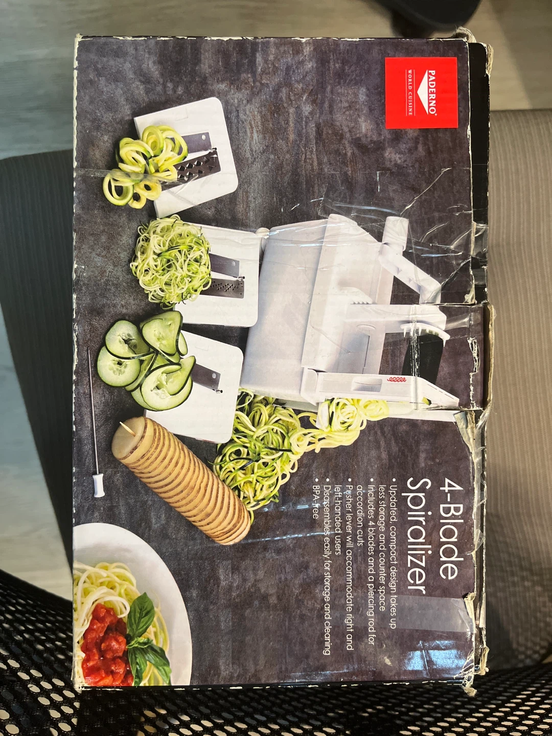 Paderno 4-Blade Spiralizer - photo 2