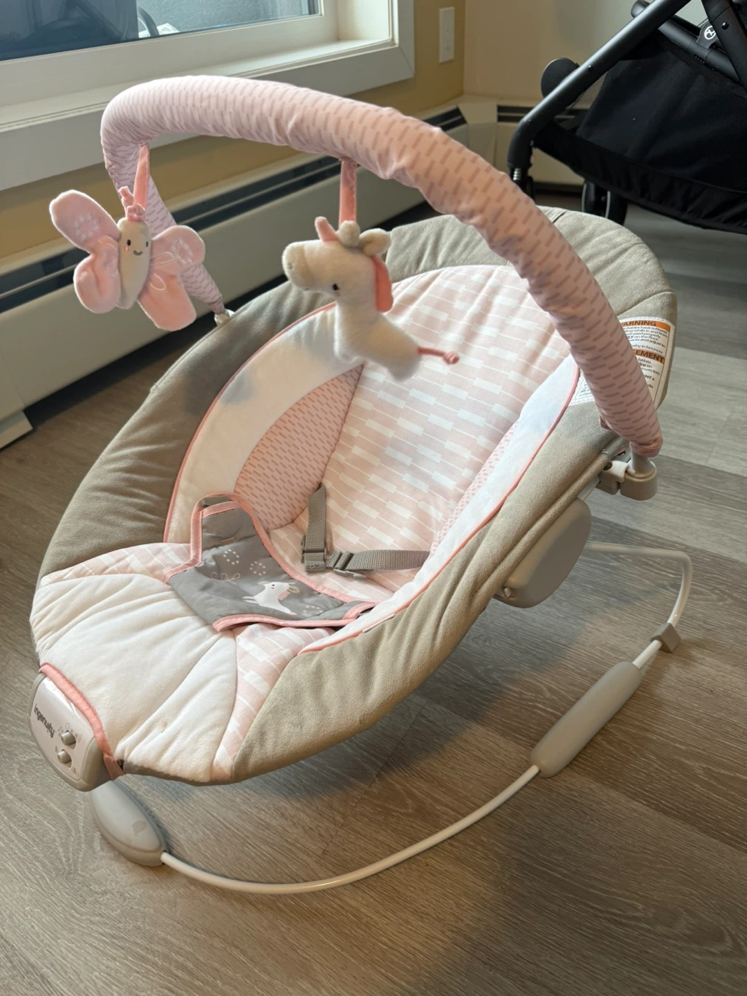 Ingenuity Baby Bouncer with Toys