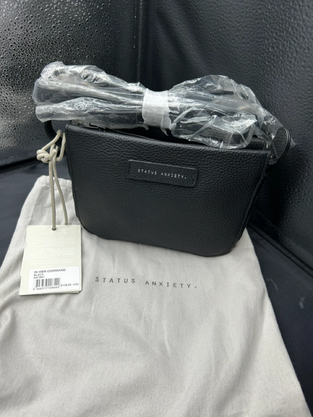 Status Anxiety In Her Command Black Bag - photo 2
