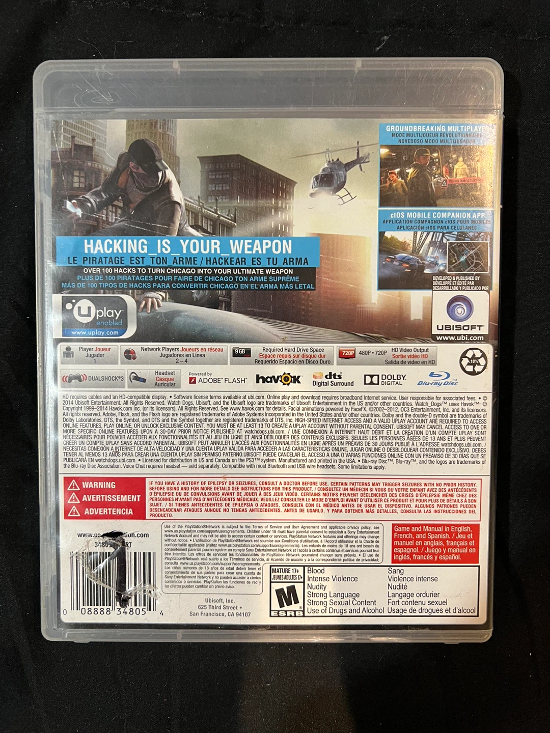 WATCHDOGS PS3 - photo 2