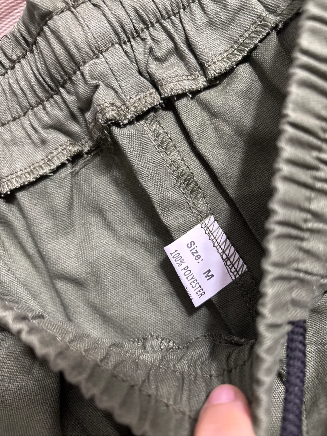 🔥 FREE Unisex Green Cargo Pants - Size M - photo 4