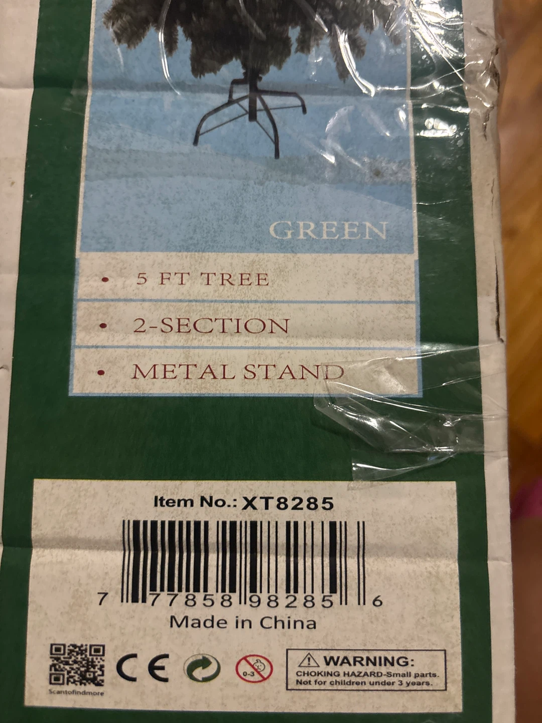 5 FT Green Christmas Tree - New in Box - photo 2