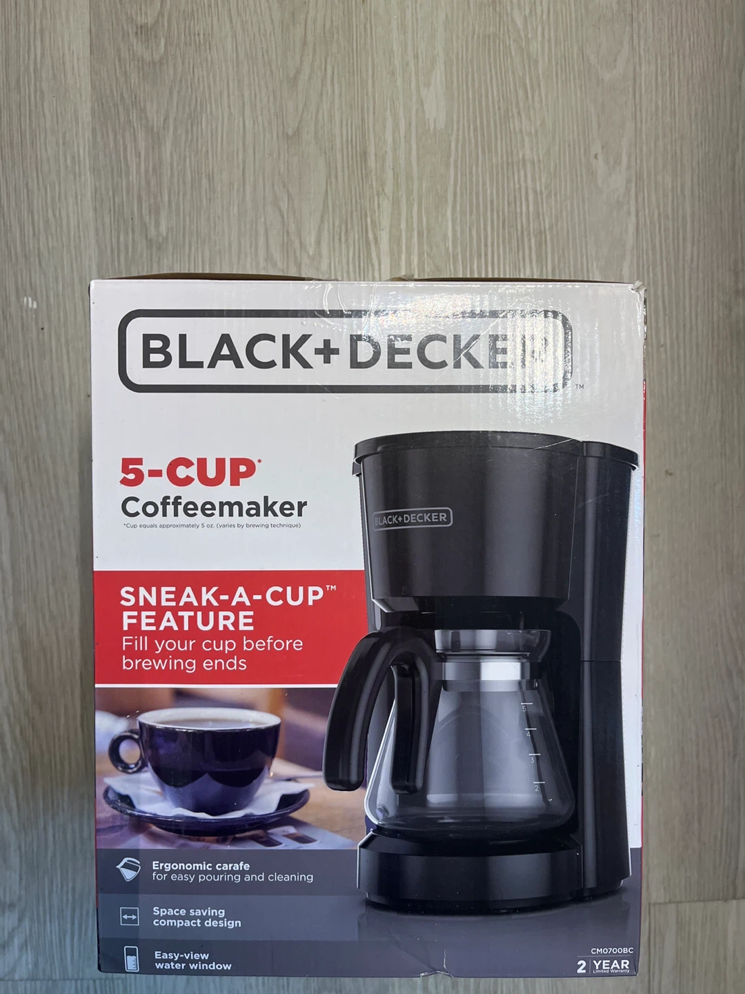Black+Decker 5-Cup Coffeemaker - photo 2