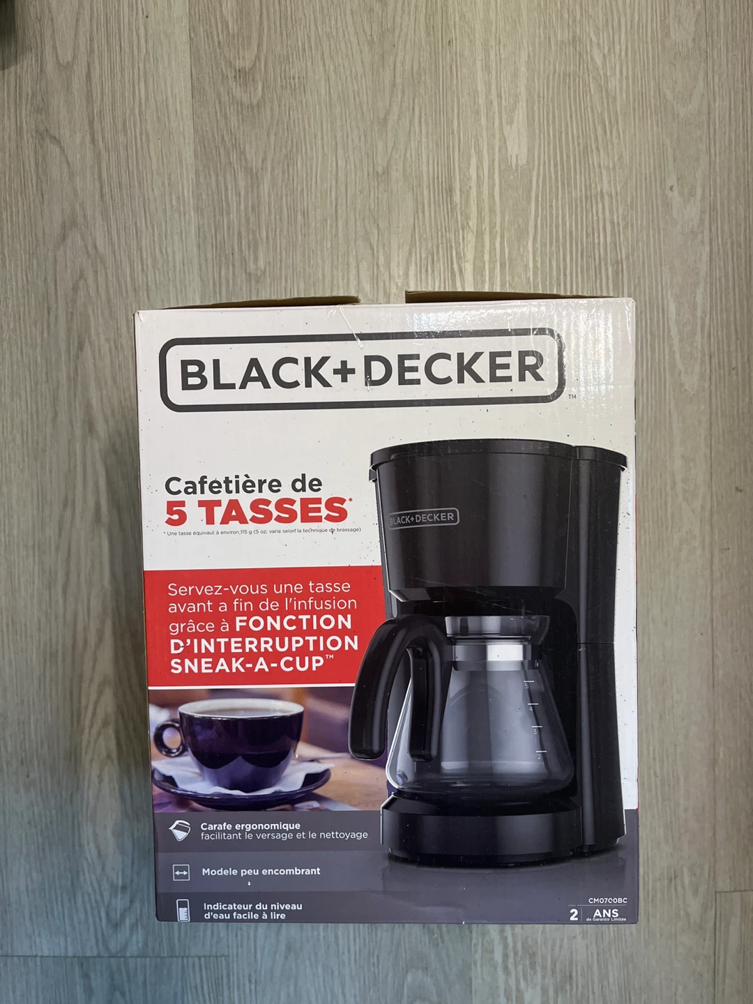 Black+Decker 5-Cup Coffeemaker