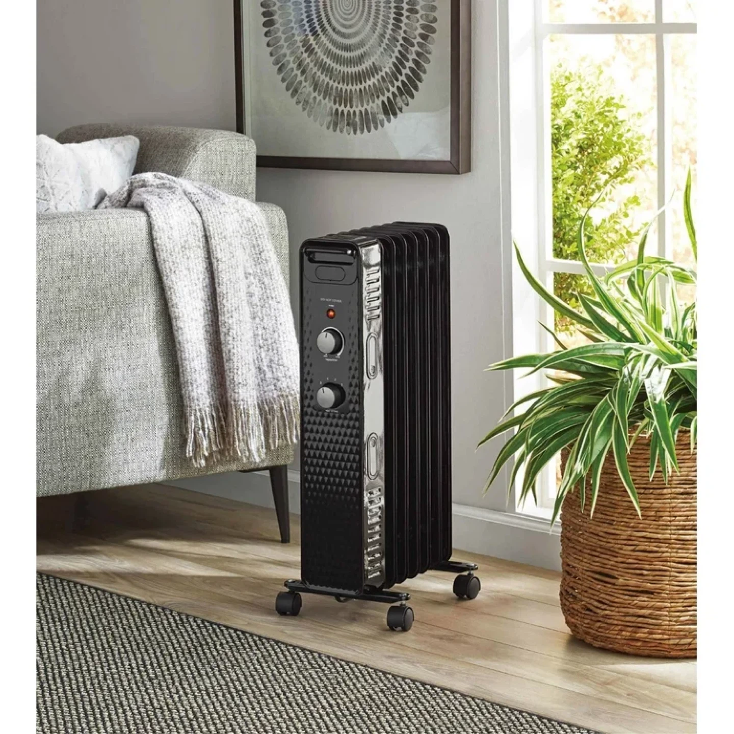 Black Oil Filled Radiator Heater - photo 5