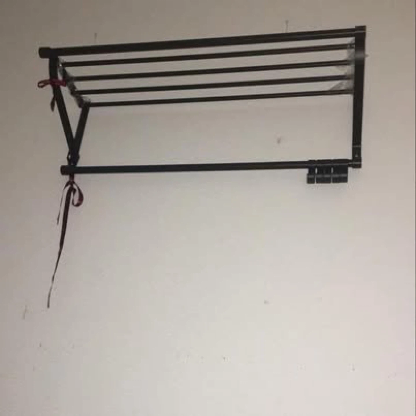 Wall-Mounted Clothes Rack