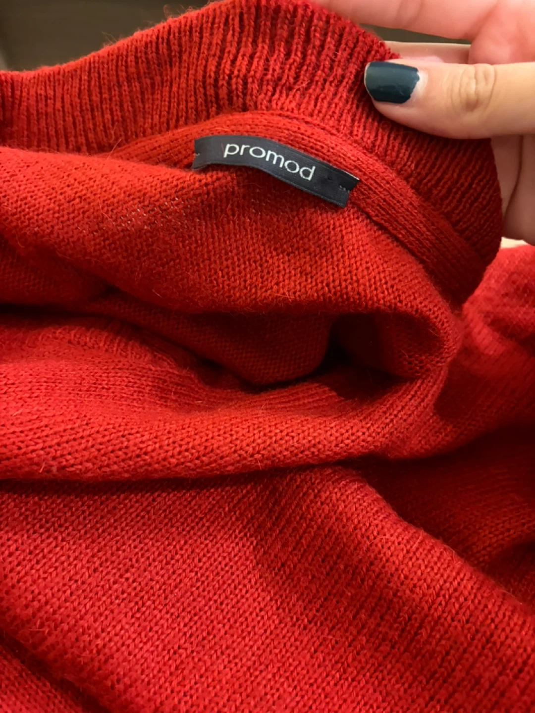 Promod Red Sweater - photo 5