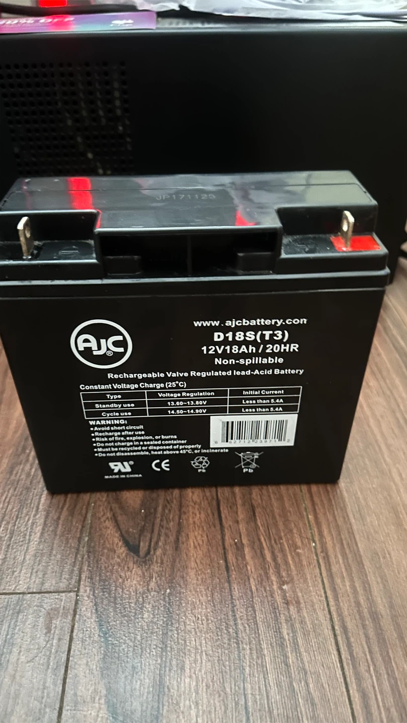 High-Rate Version 12V 18Ah Sealed Lead Acid Battery