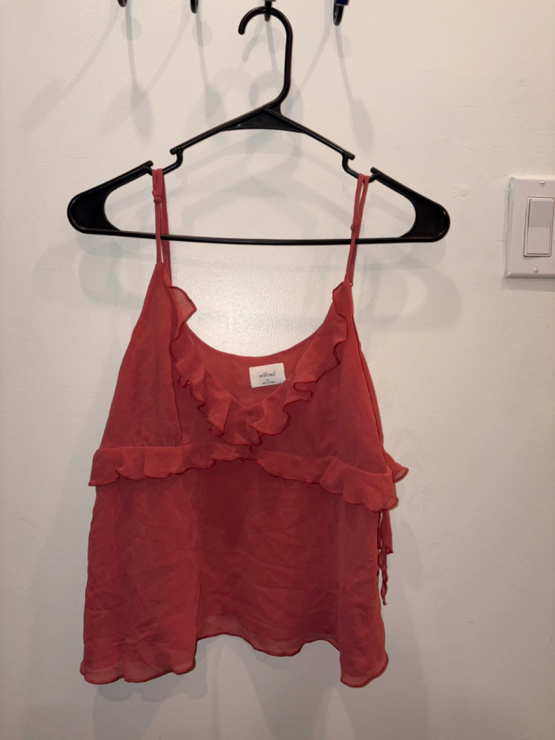 Wilfred Free Ruffle Cami Top - Size M