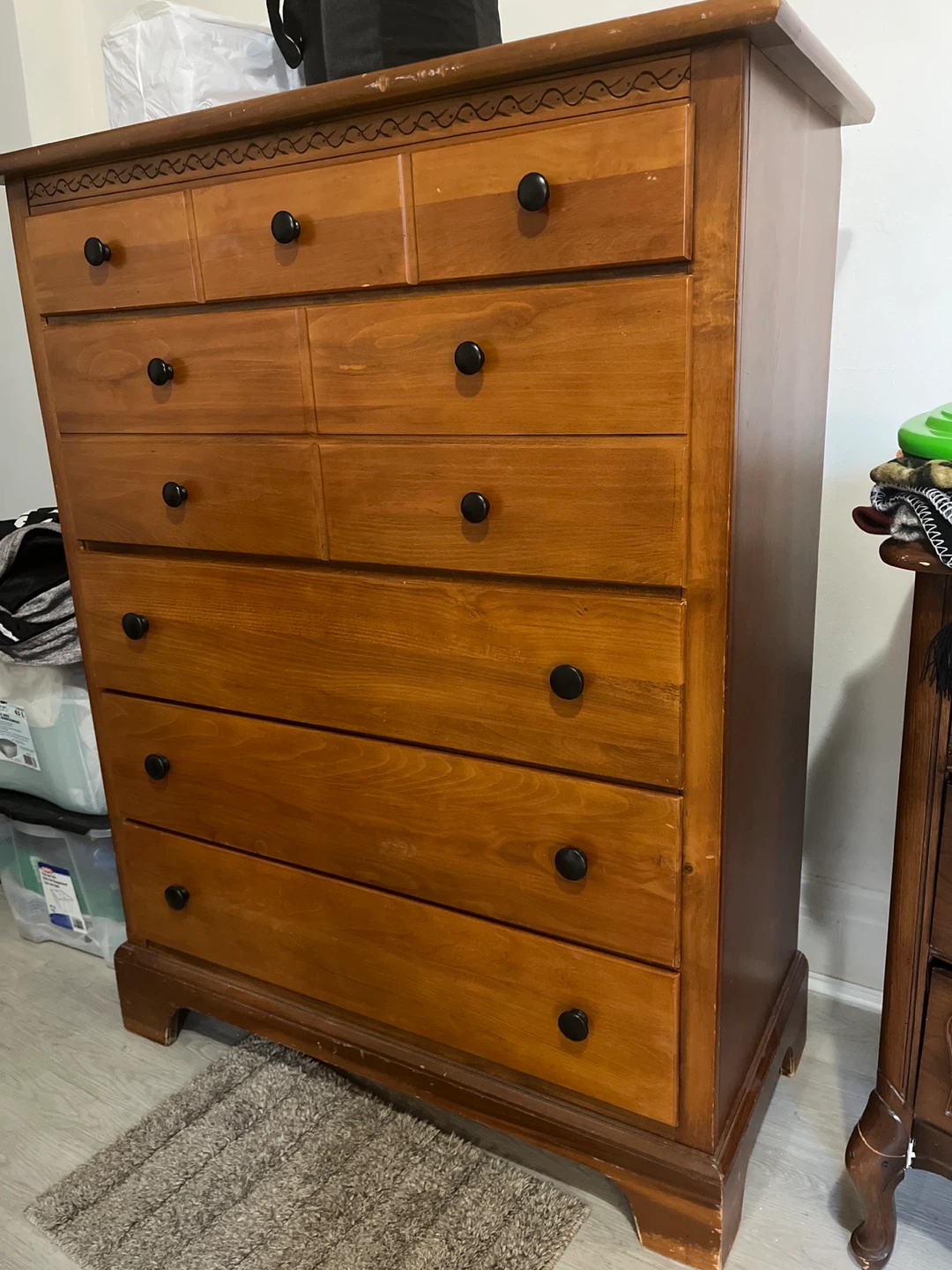 Wood 5-Drawer Dresser - photo 2