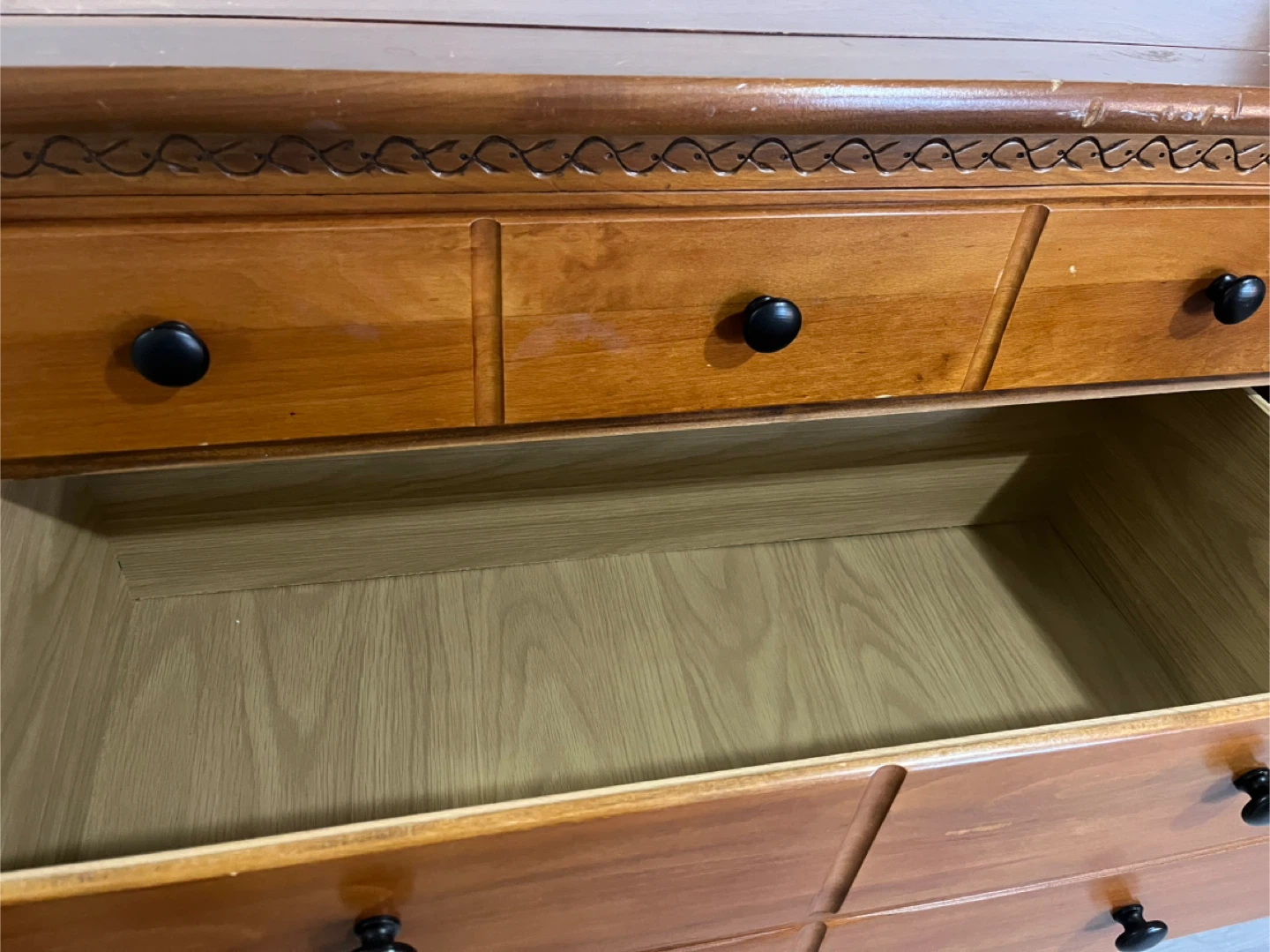 Wood 5-Drawer Dresser - photo 5