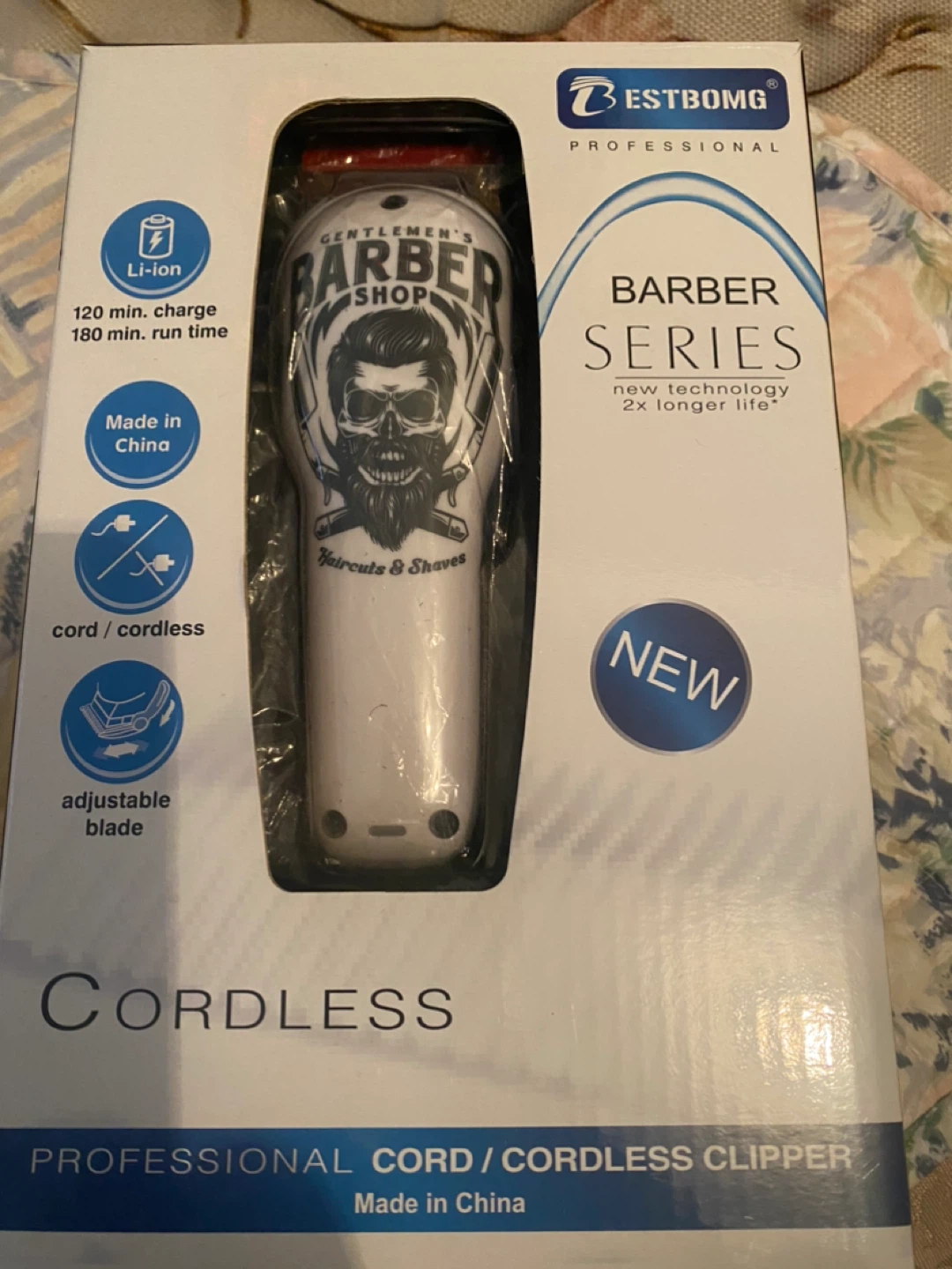 New Bestbomg Barber Series Cordless Clipper