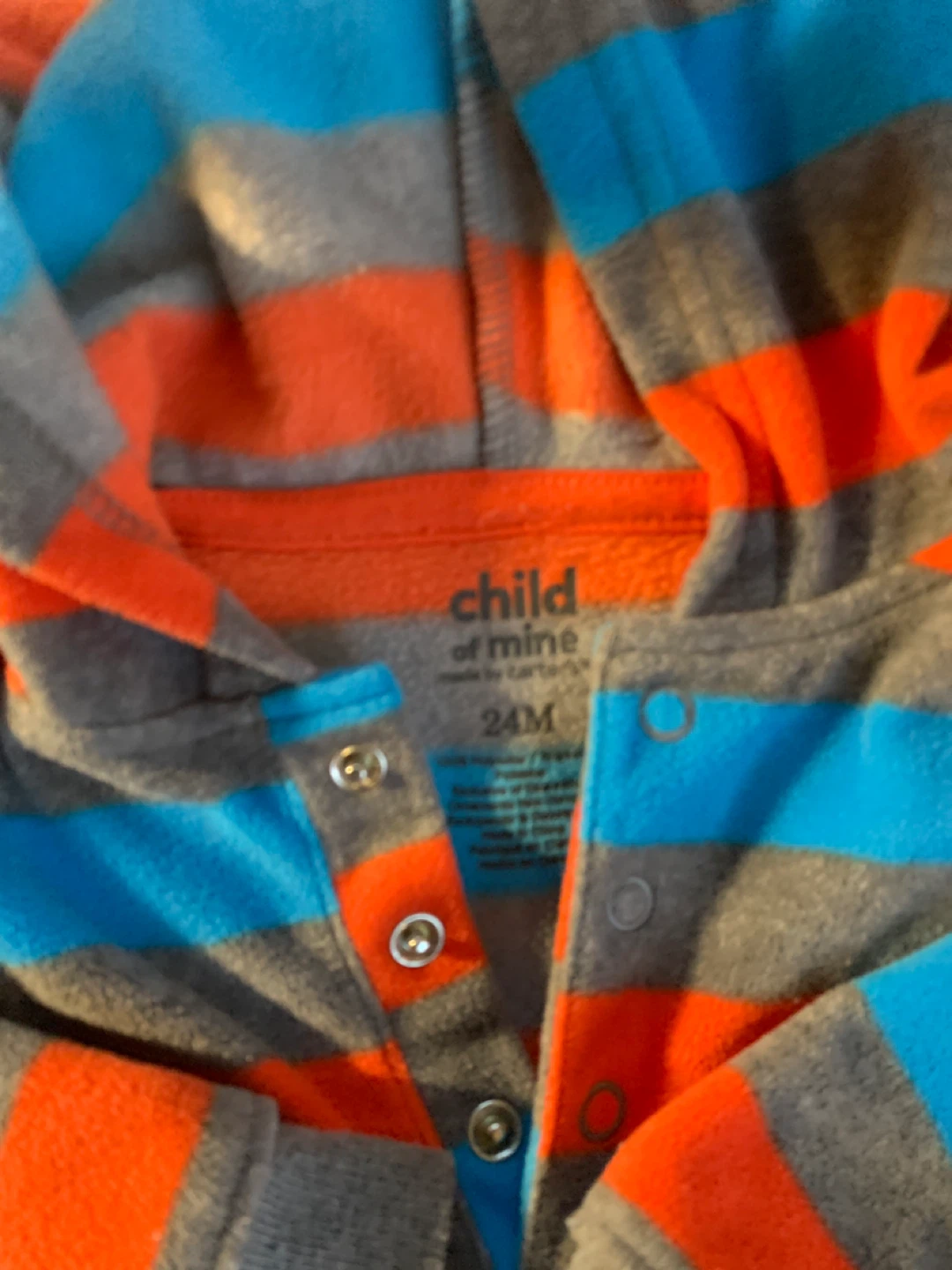 Child of Mine 24M Striped Penguin Romper - photo 2