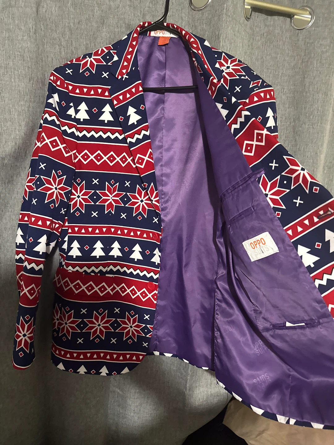 Opposuits Christmas Blazer Size US 42 - photo 3