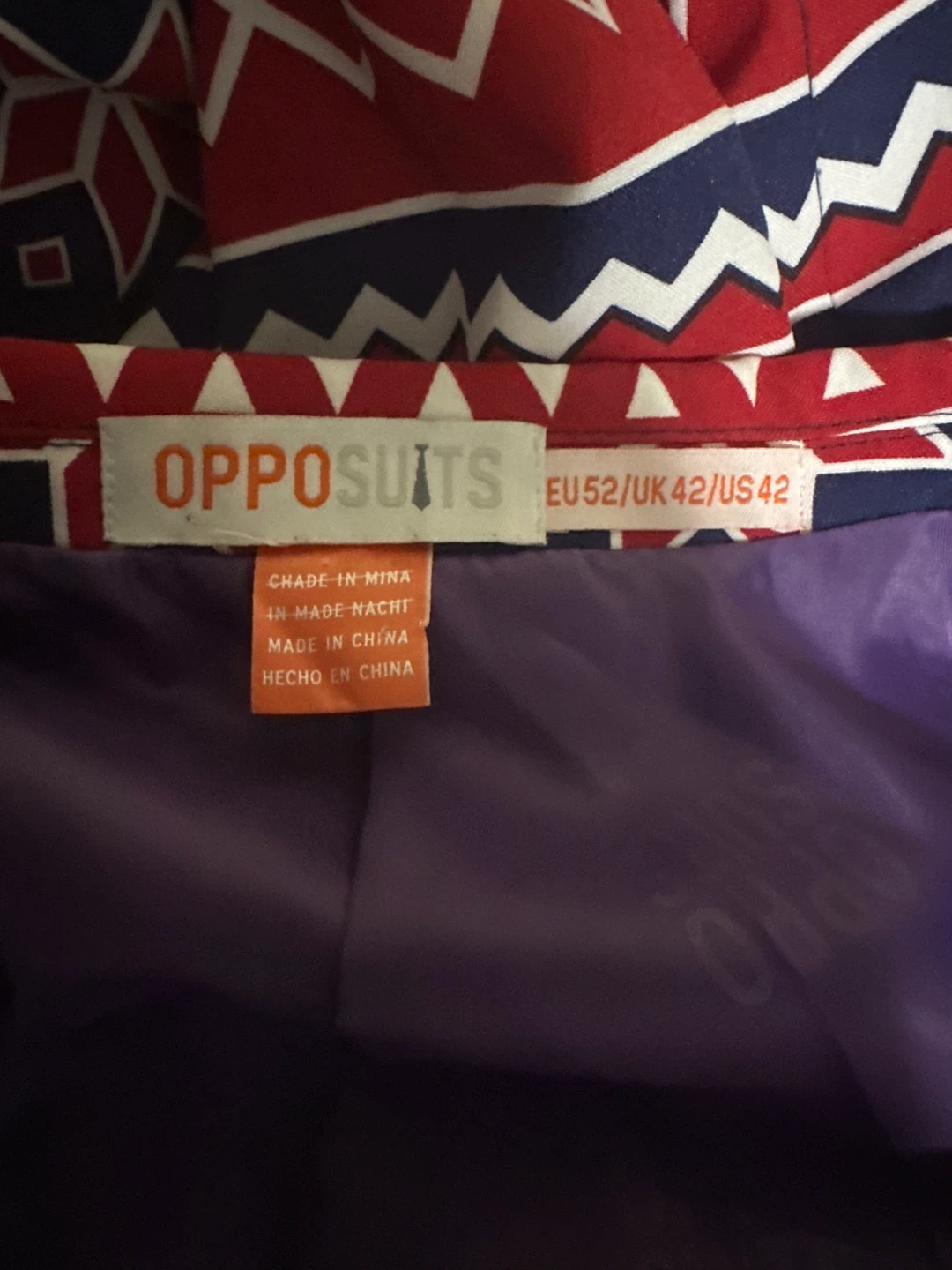 Opposuits Christmas Blazer Size US 42 - photo 4