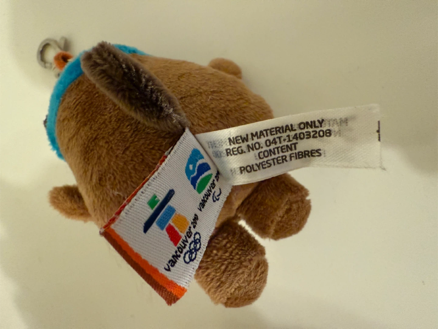 Vancouver 2010 Olympics Miga Plush Keychain - photo 4