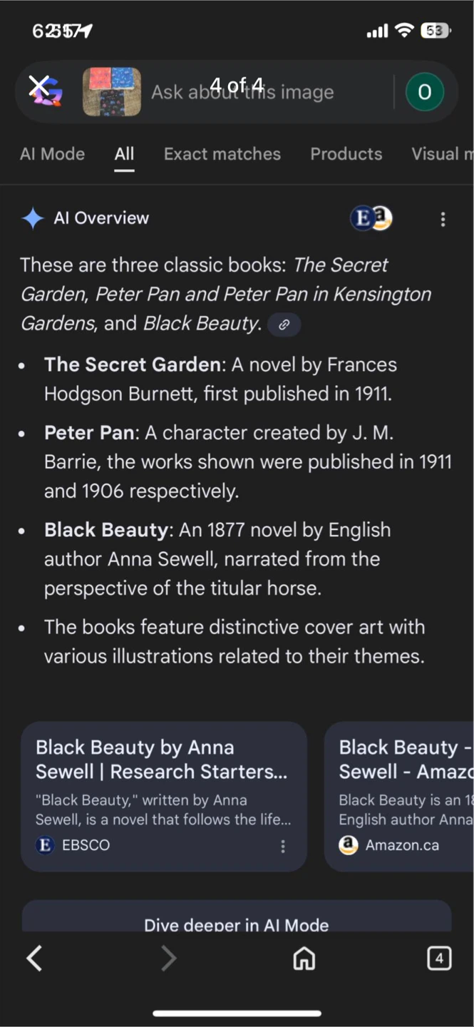 Book Bundle, The secret Garden, Black Beauty & Peter Pan. - photo 4
